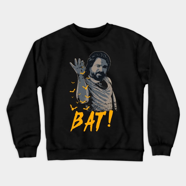 Jackie Daytona Bat! Crewneck Sweatshirt by Suva